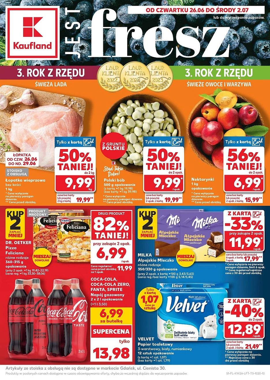 Gazetka promocyjna Kaufland do 02/07/2025 str.1