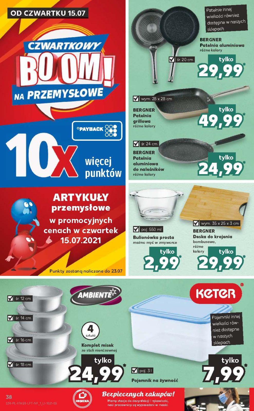 Gazetka promocyjna Kaufland do 21/07/2021 str.38