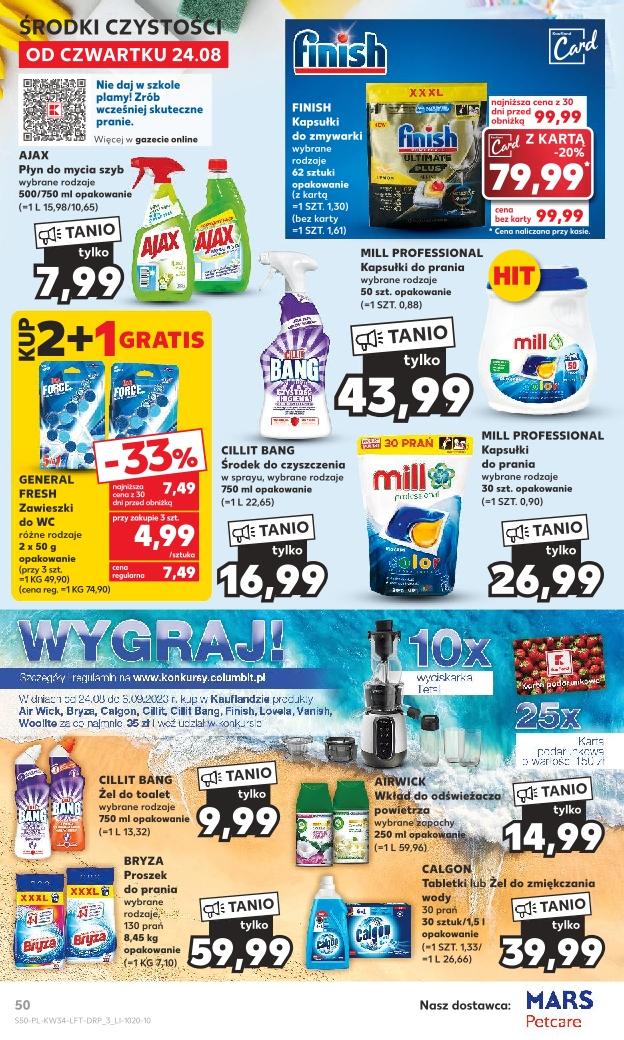 Gazetka promocyjna Kaufland do 30/08/2023 str.50