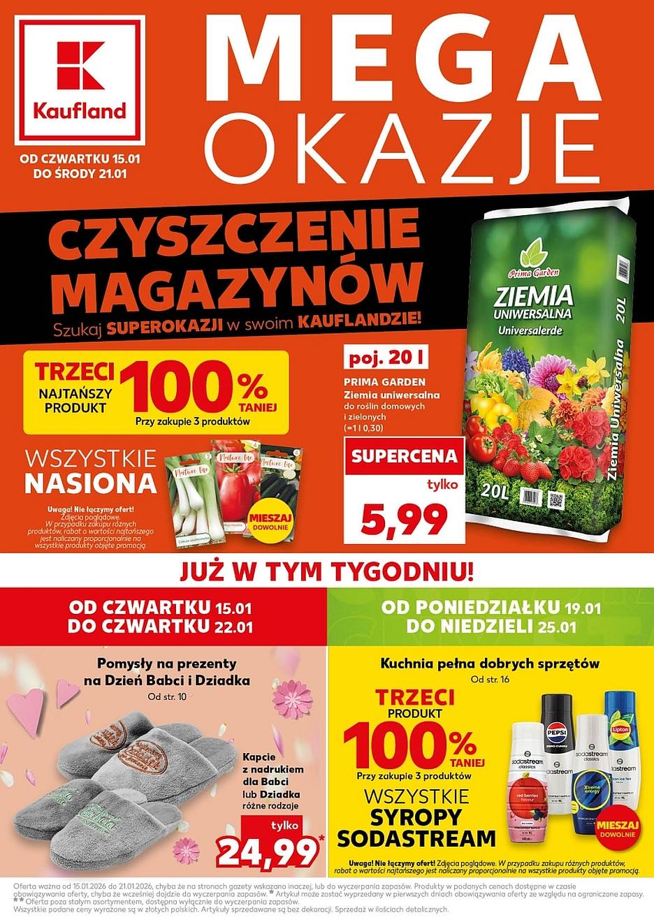 Gazetka promocyjna Kaufland do 21/01/2026 str.1