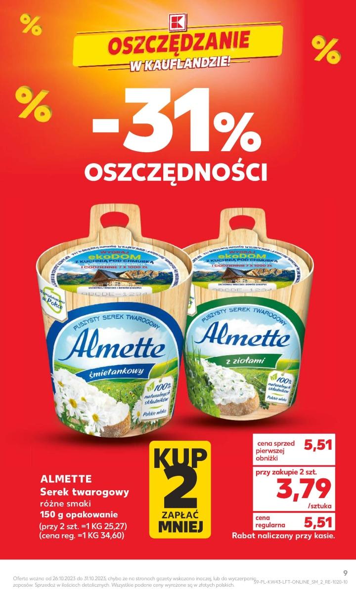 Gazetka promocyjna Kaufland do 31/10/2023 str.9