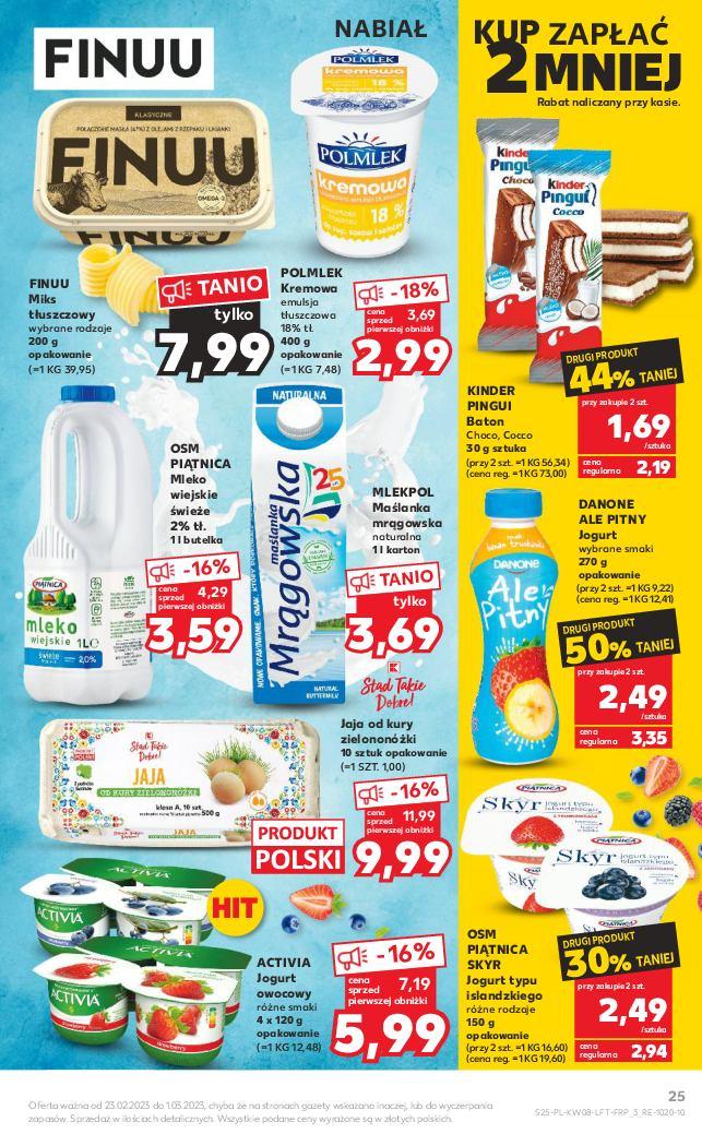 Gazetka promocyjna Kaufland do 01/03/2023 str.25