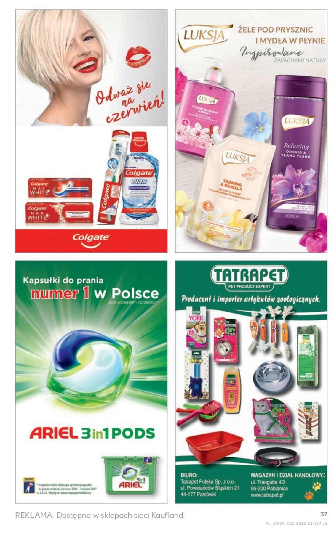 Gazetka promocyjna Kaufland do 28/11/2018 str.37