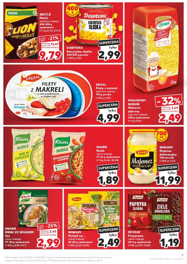 Gazetka promocyjna Kaufland do 08/05/2024 str.7