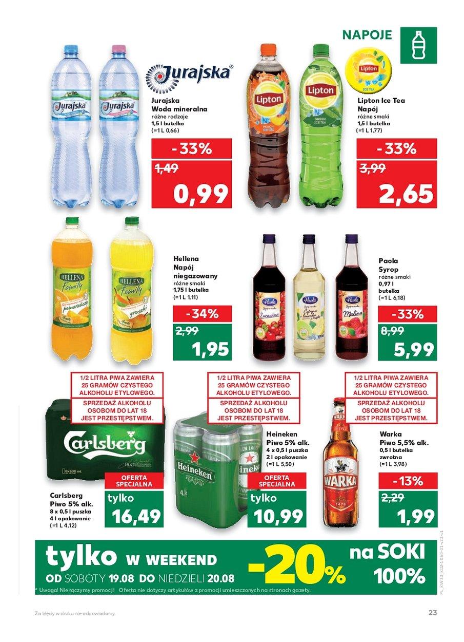 Gazetka promocyjna Kaufland do 23/08/2017 str.23