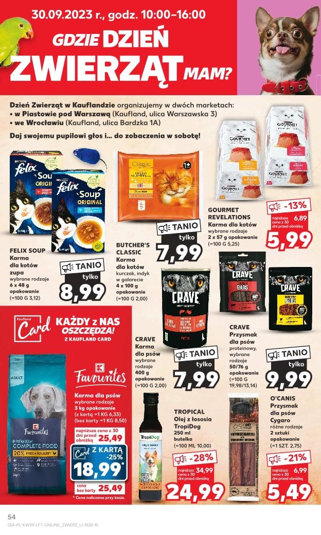 Gazetka promocyjna Kaufland do 04/10/2023 str.54