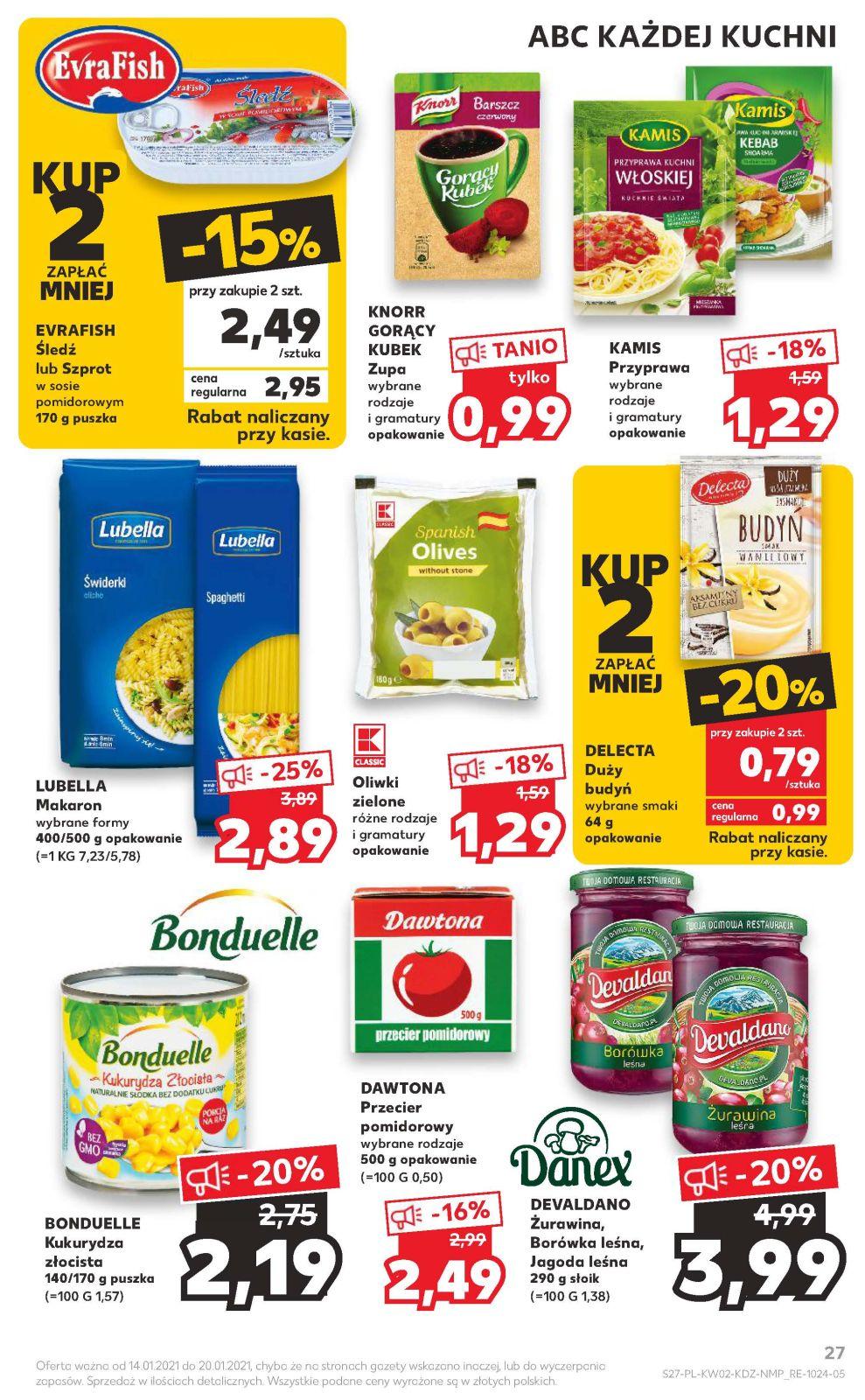 Gazetka promocyjna Kaufland do 20/01/2021 str.27