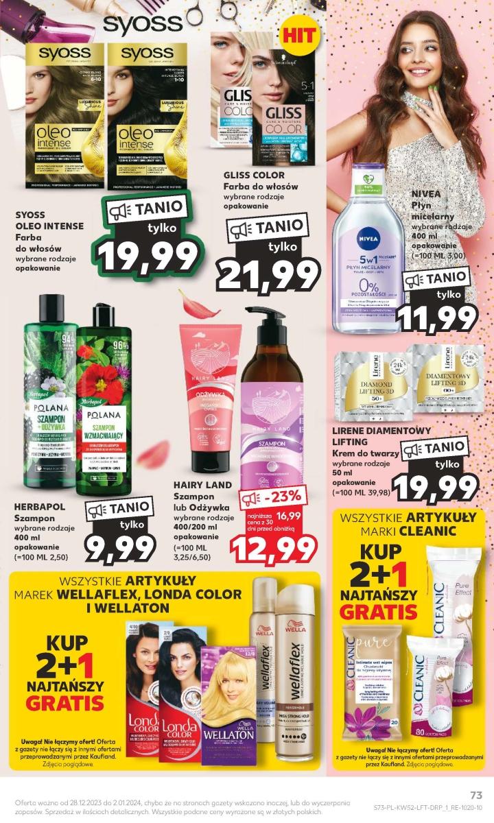 Gazetka promocyjna Kaufland do 02/01/2024 str.69