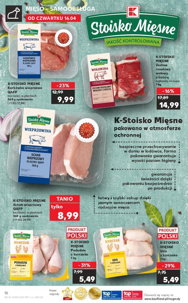 Gazetka promocyjna Kaufland do 22/04/2020 str.16