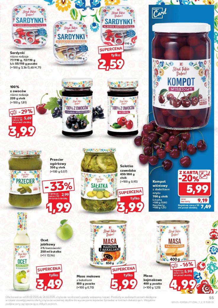 Gazetka promocyjna Kaufland do 26/02/2025 str.55