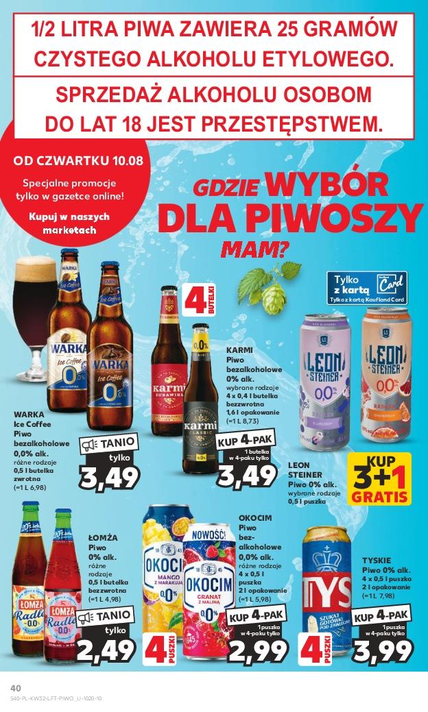 Gazetka promocyjna Kaufland do 16/08/2023 str.40