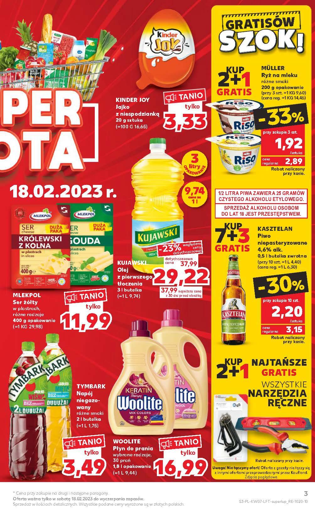 Gazetka promocyjna Kaufland do 22/02/2023 str.3