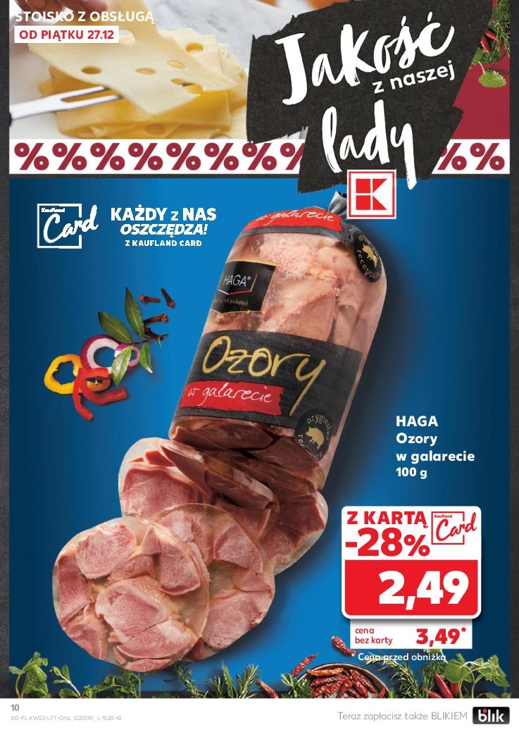 Gazetka promocyjna Kaufland do 31/12/2024 str.10