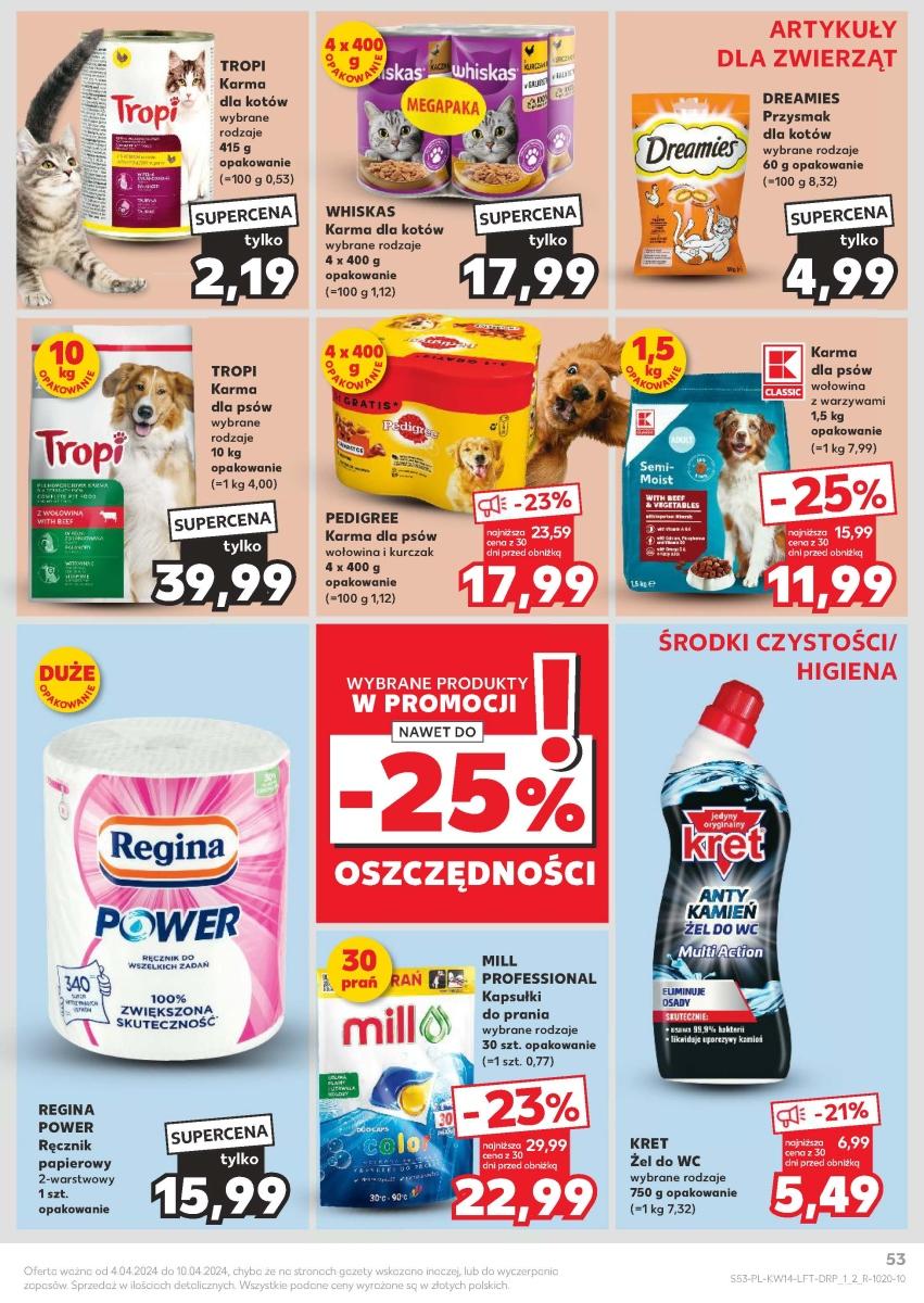 Gazetka promocyjna Kaufland do 10/04/2024 str.53