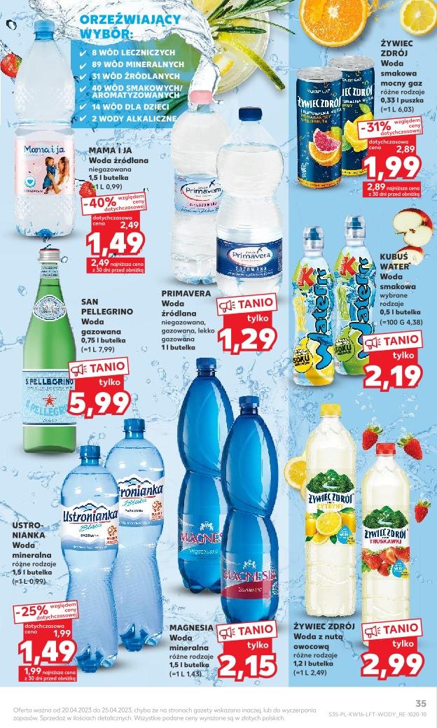 Gazetka promocyjna Kaufland do 25/04/2023 str.35