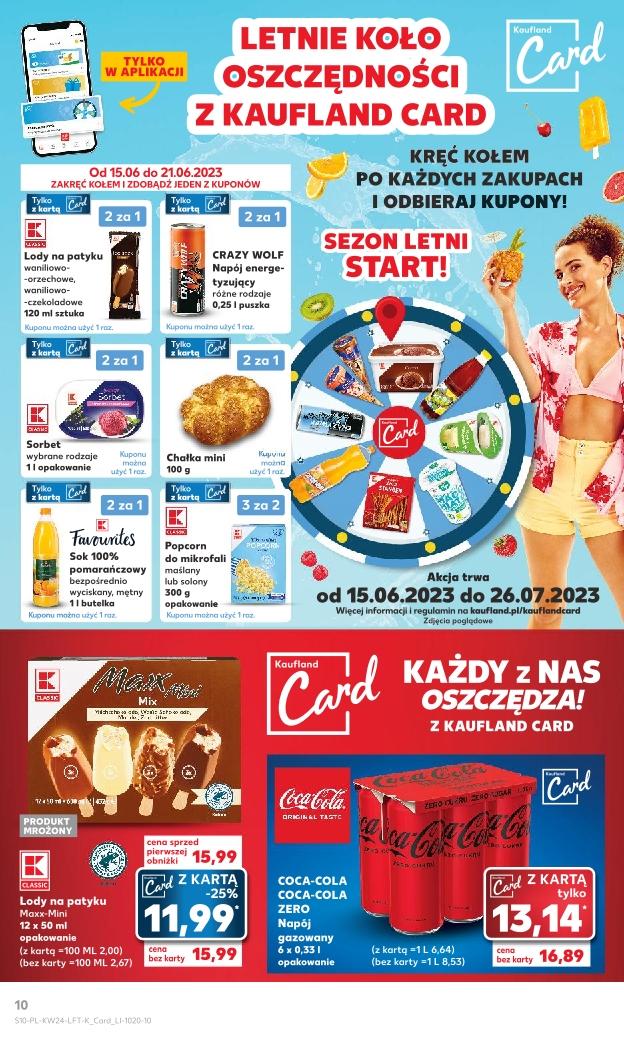 Gazetka promocyjna Kaufland do 21/06/2023 str.10