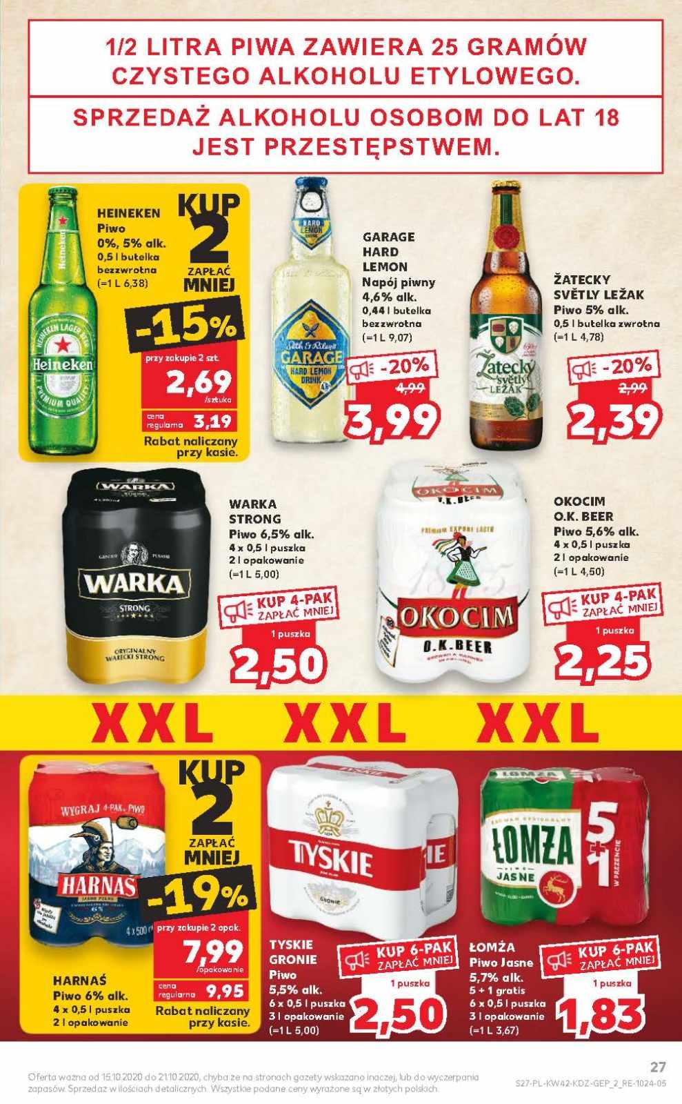 Gazetka promocyjna Kaufland do 21/10/2020 str.27