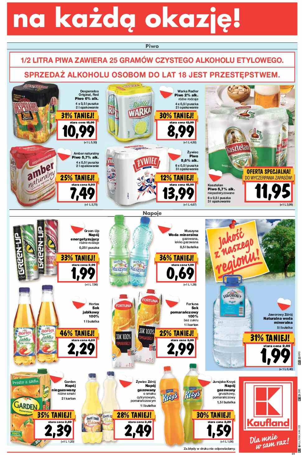 Gazetka promocyjna Kaufland do 18/05/2016 str.23