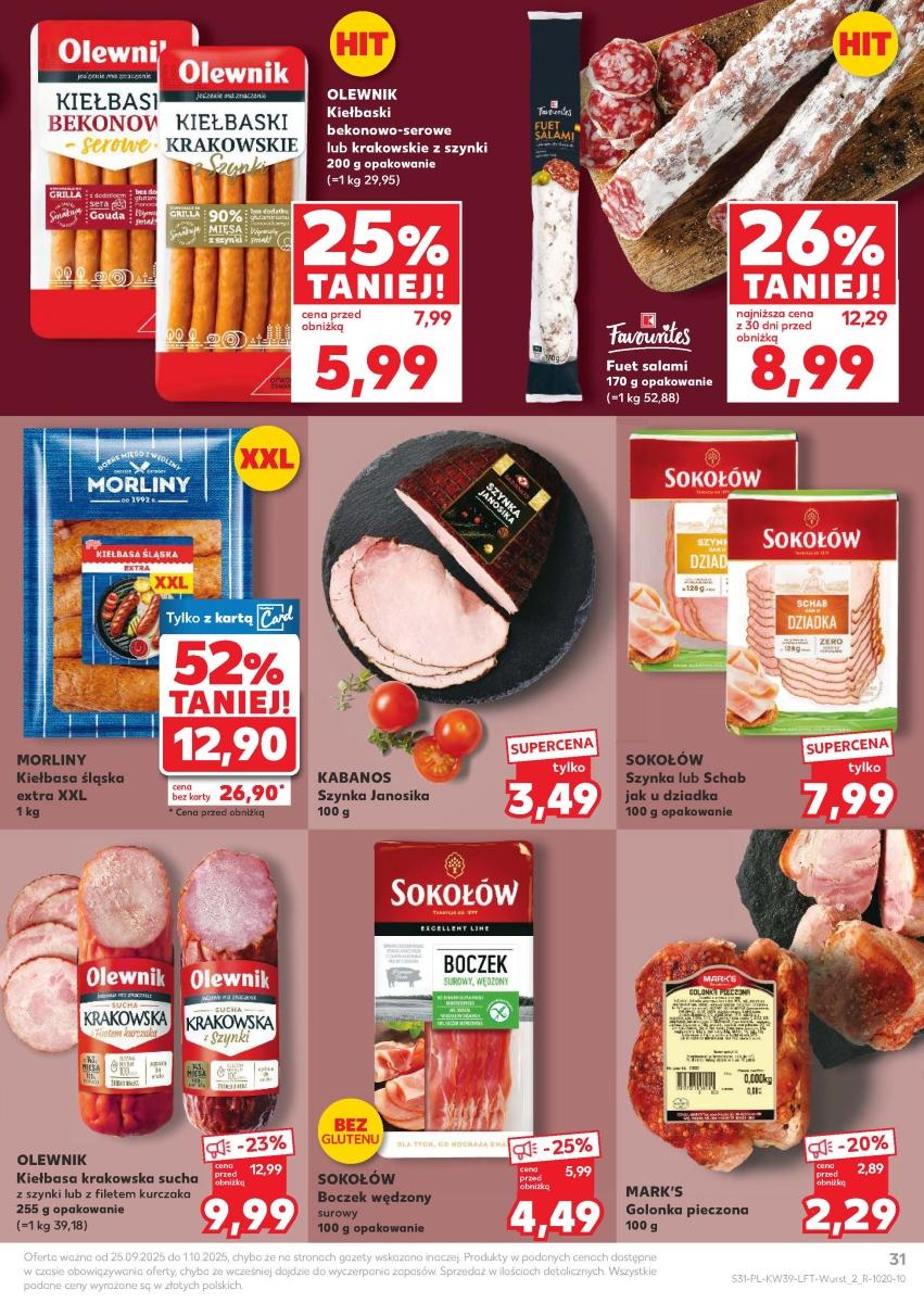Gazetka promocyjna Kaufland do 01/10/2025 str.31