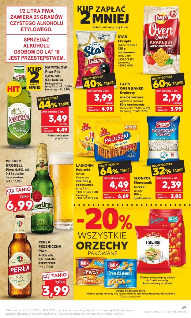 Gazetka promocyjna Kaufland do 14/06/2023 str.39