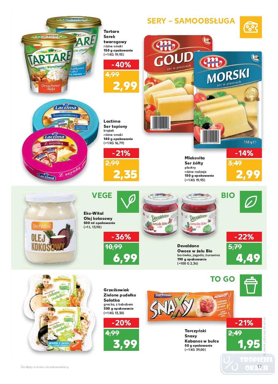 Gazetka promocyjna Kaufland do 04/10/2017 str.17