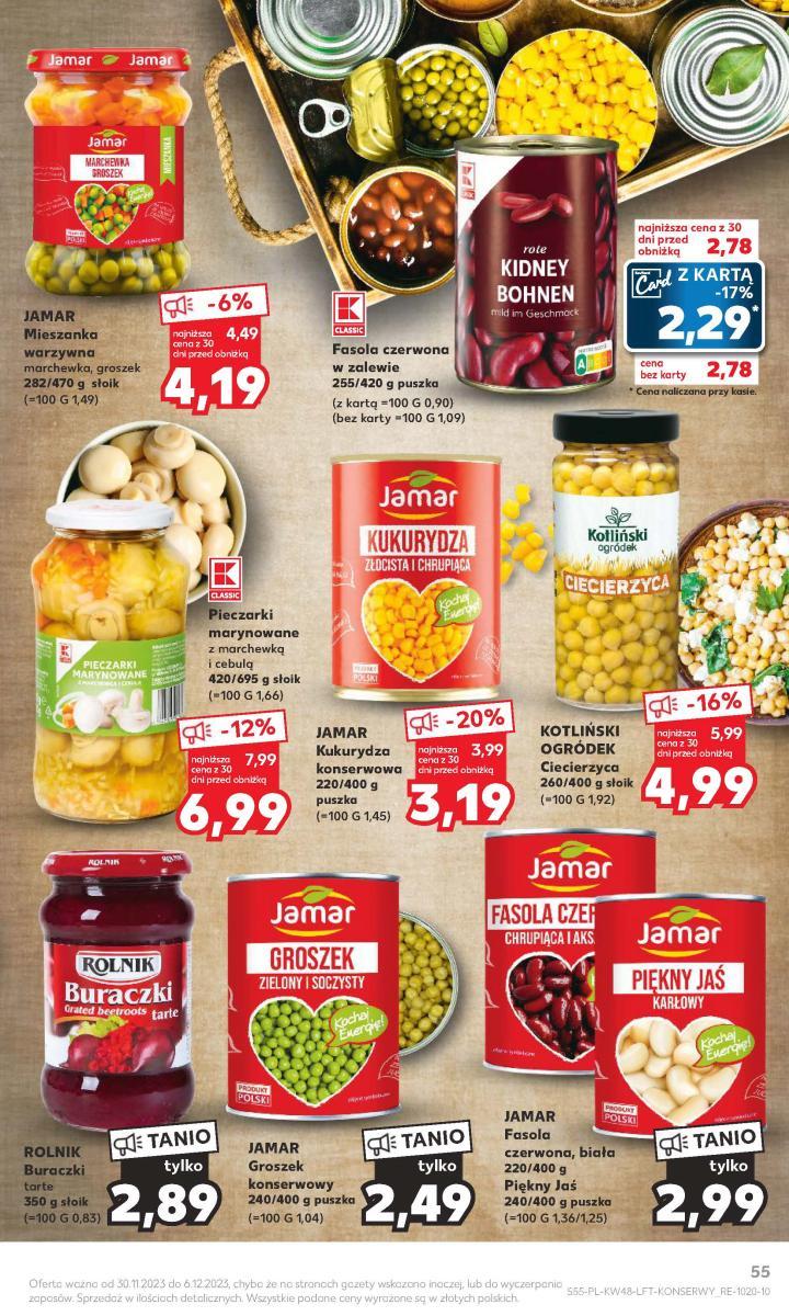 Gazetka promocyjna Kaufland do 06/12/2023 str.55