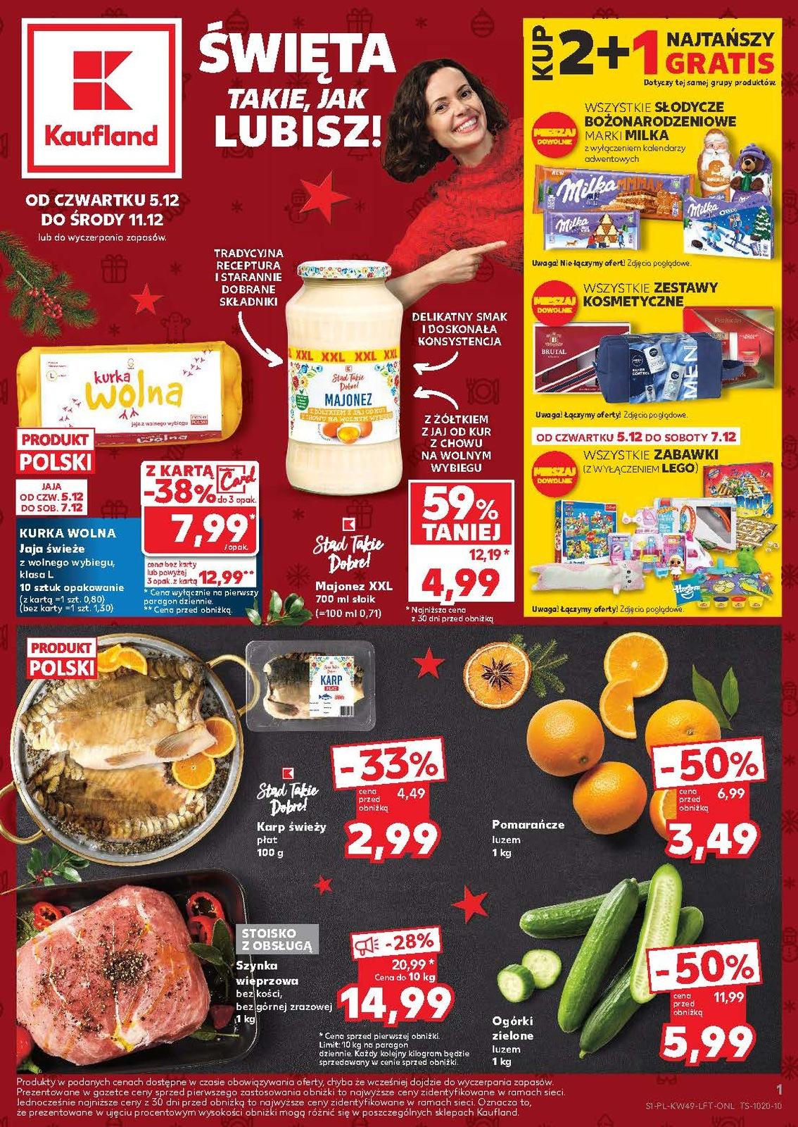 Gazetka promocyjna Kaufland do 11/12/2024 str.1