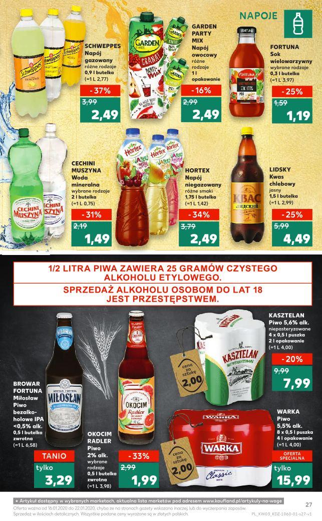 Gazetka promocyjna Kaufland do 22/01/2020 str.27