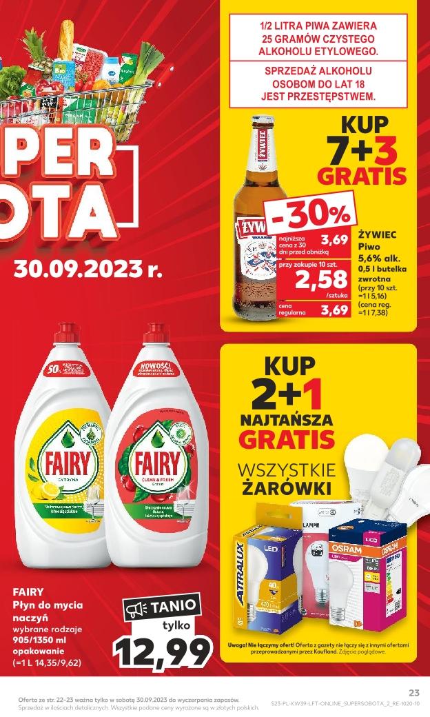 Gazetka promocyjna Kaufland do 04/10/2023 str.23