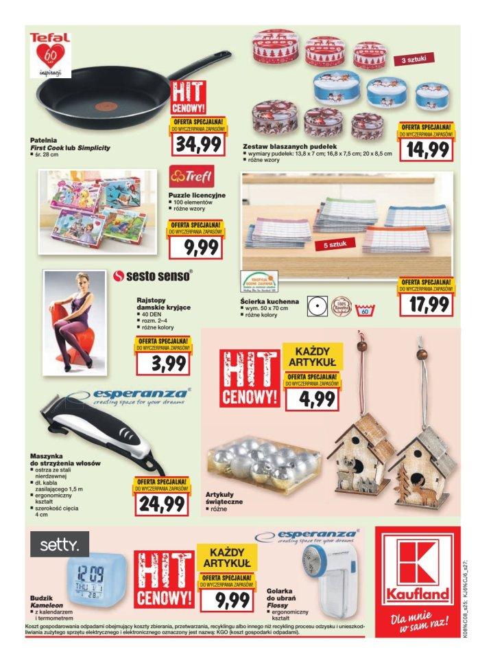 Gazetka promocyjna Kaufland do 23/11/2016 str.25