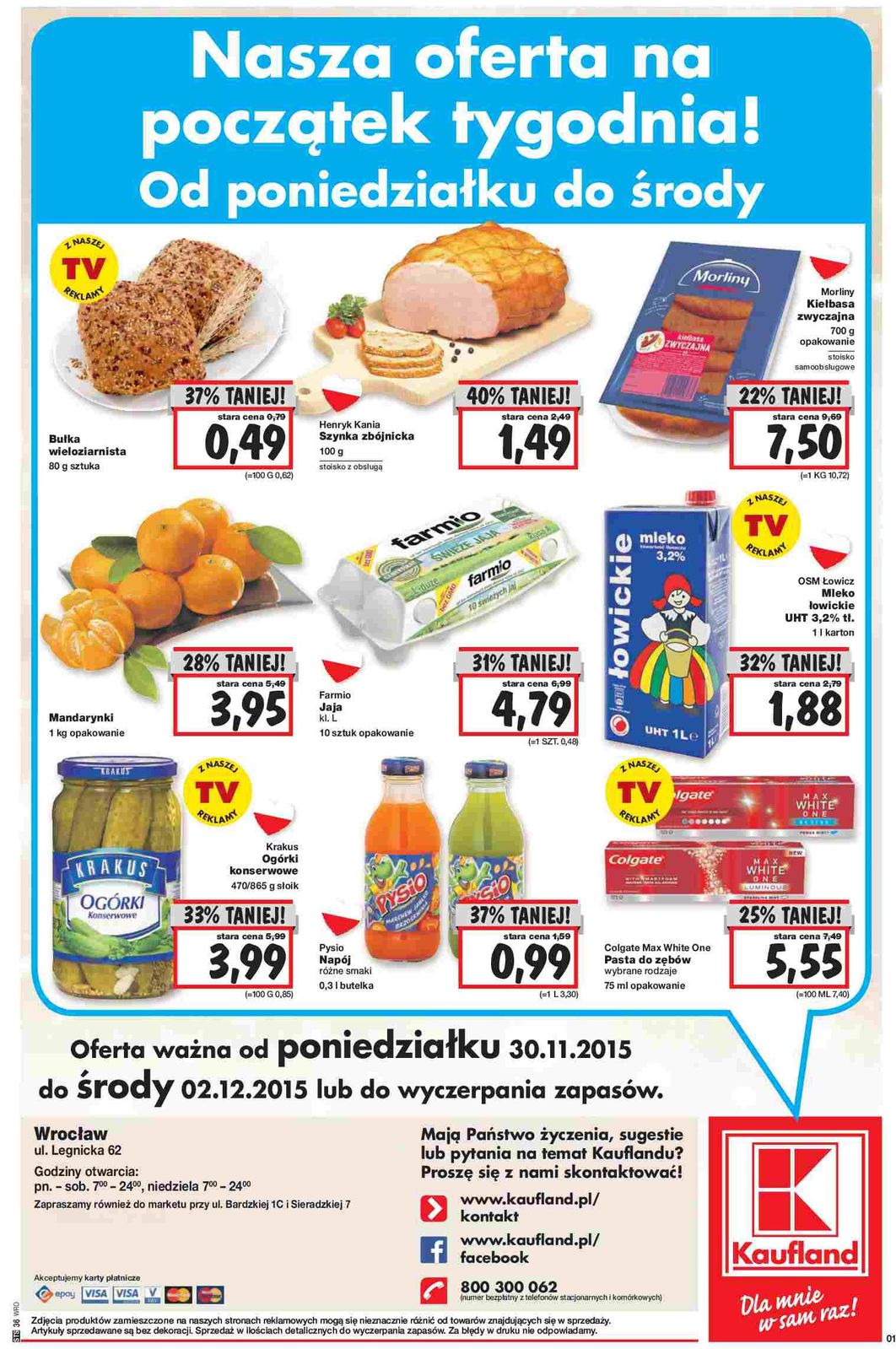 Gazetka promocyjna Kaufland do 02/12/2015 str.36