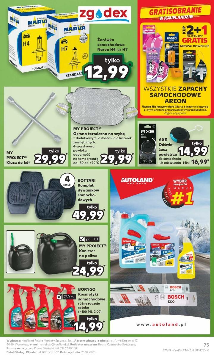 Gazetka promocyjna Kaufland do 31/10/2023 str.75