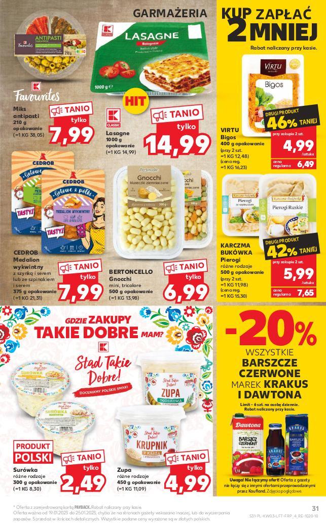 Gazetka promocyjna Kaufland do 25/01/2023 str.31