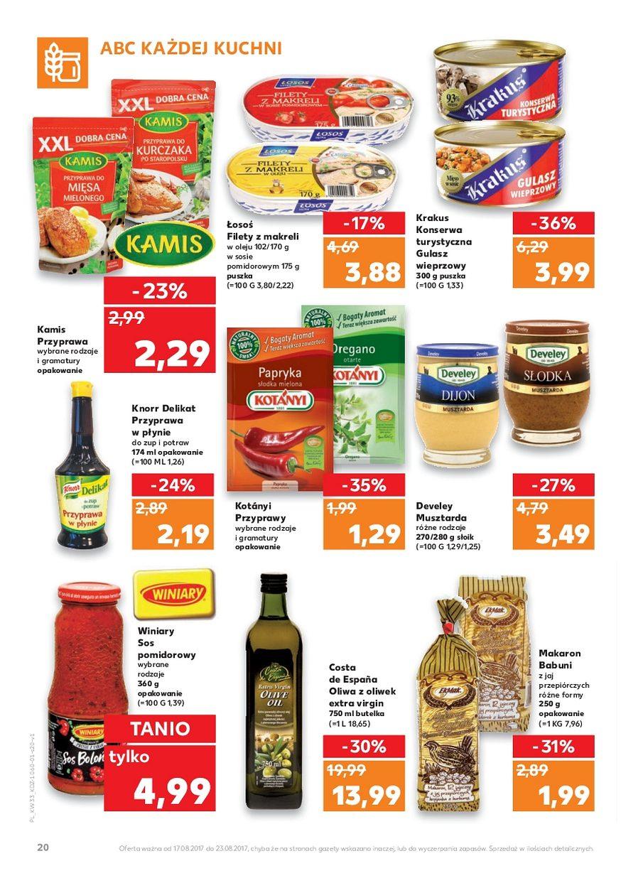 Gazetka promocyjna Kaufland do 23/08/2017 str.20