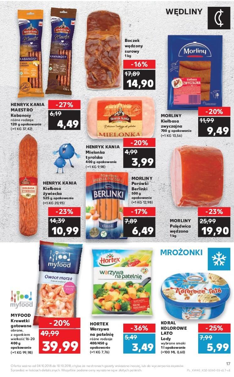 Gazetka promocyjna Kaufland do 10/10/2018 str.17