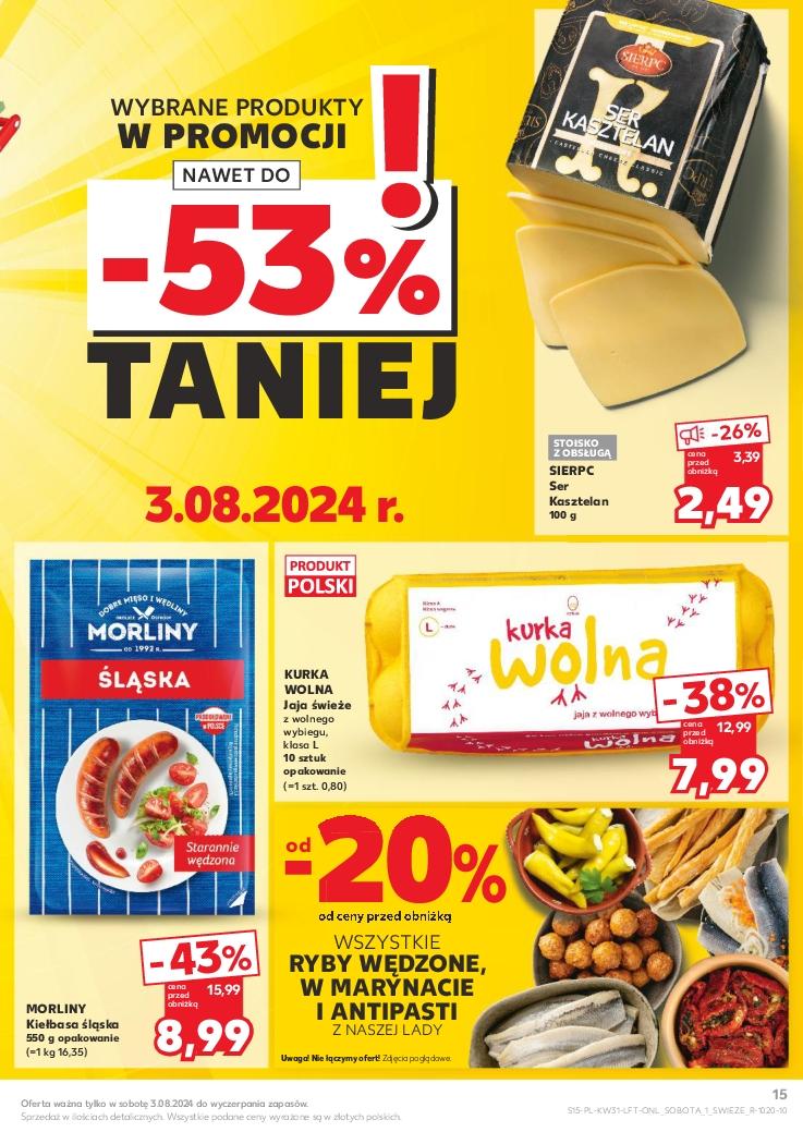 Gazetka promocyjna Kaufland do 07/08/2024 str.15