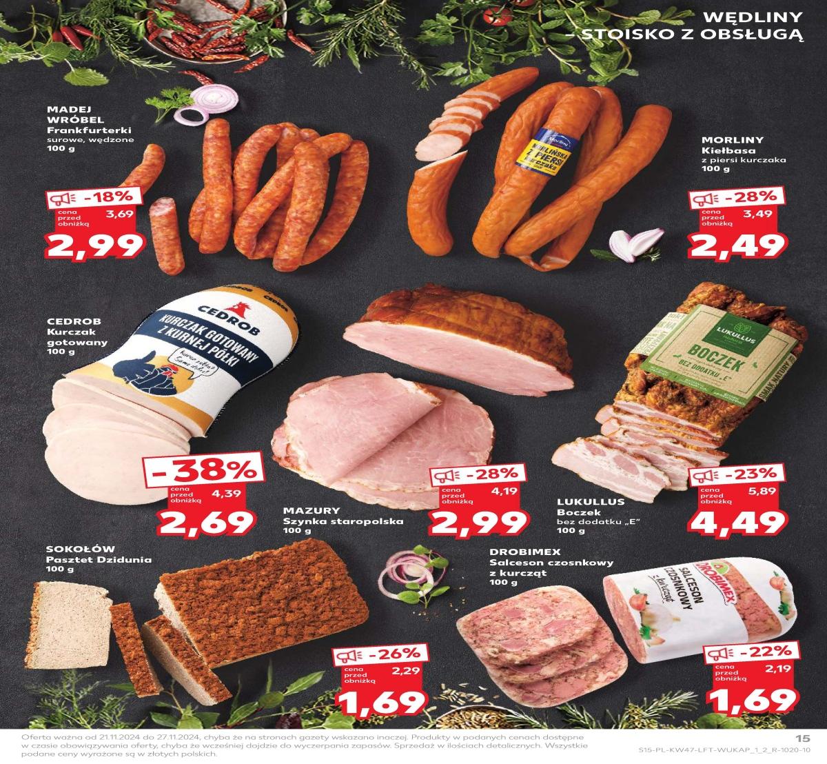 Gazetka promocyjna Kaufland do 27/11/2024 str.15