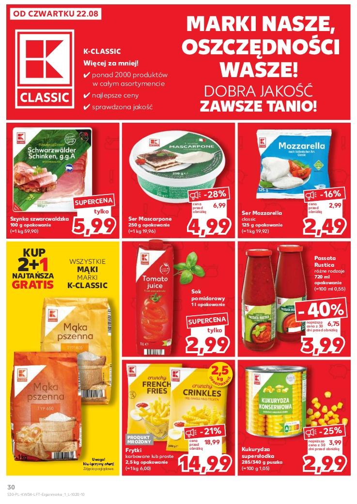 Gazetka promocyjna Kaufland do 28/08/2024 str.30