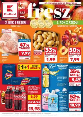 Kaufland gazetka - od 21/08/2025 do 27/08/2025