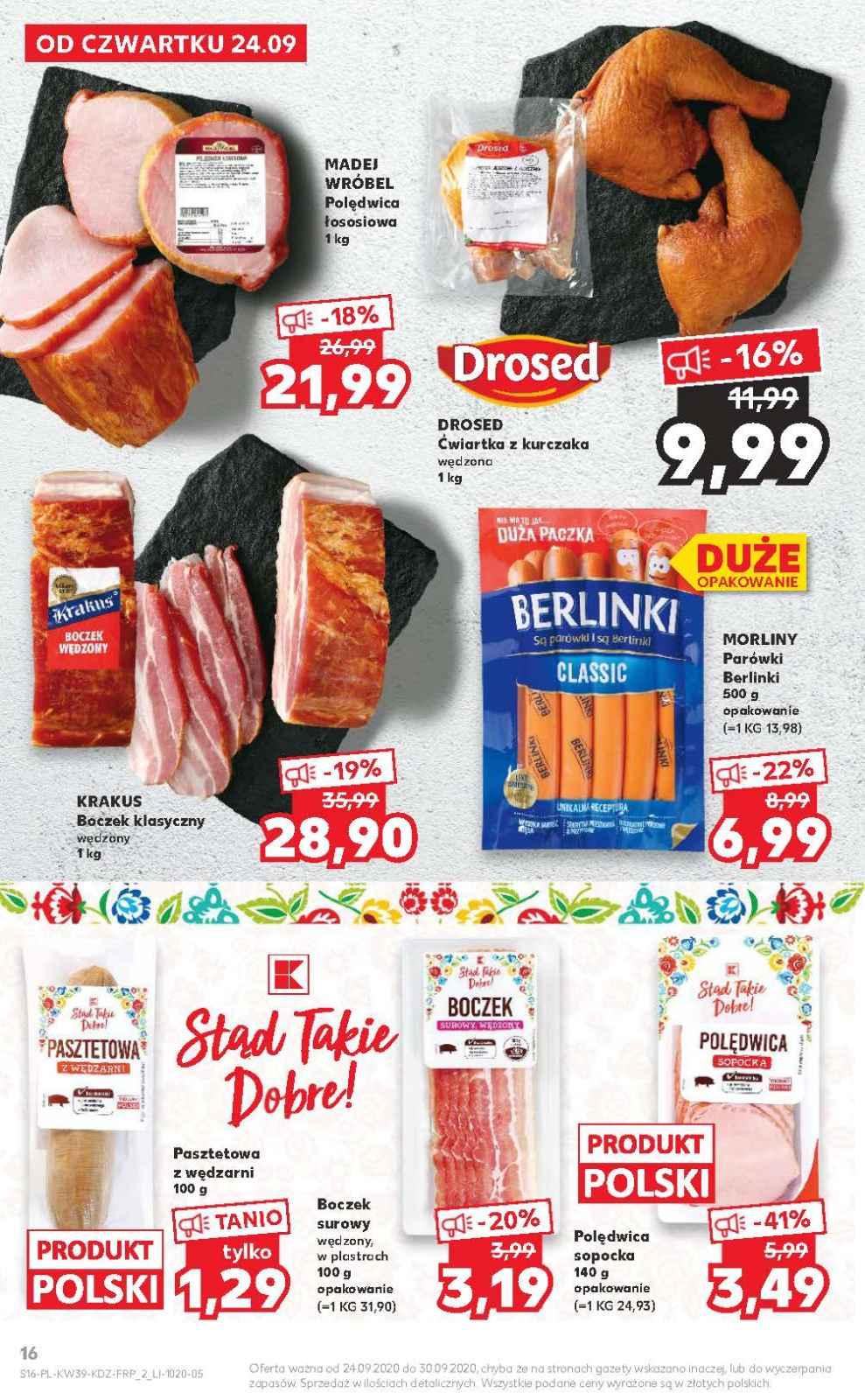 Gazetka promocyjna Kaufland do 30/09/2020 str.16