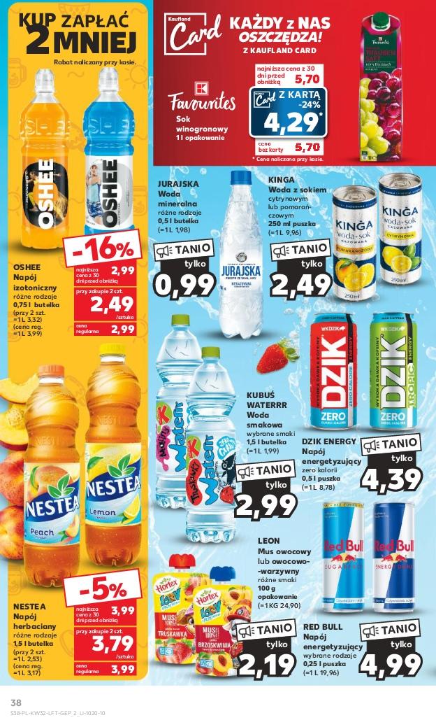 Gazetka promocyjna Kaufland do 16/08/2023 str.38