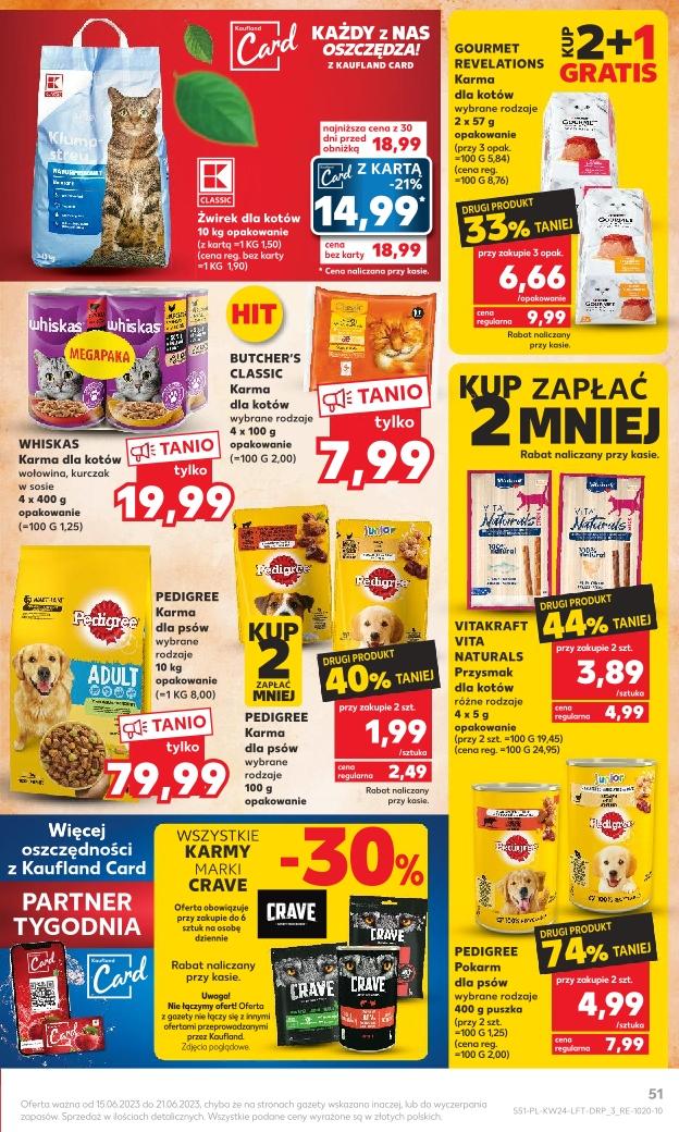 Gazetka promocyjna Kaufland do 21/06/2023 str.51