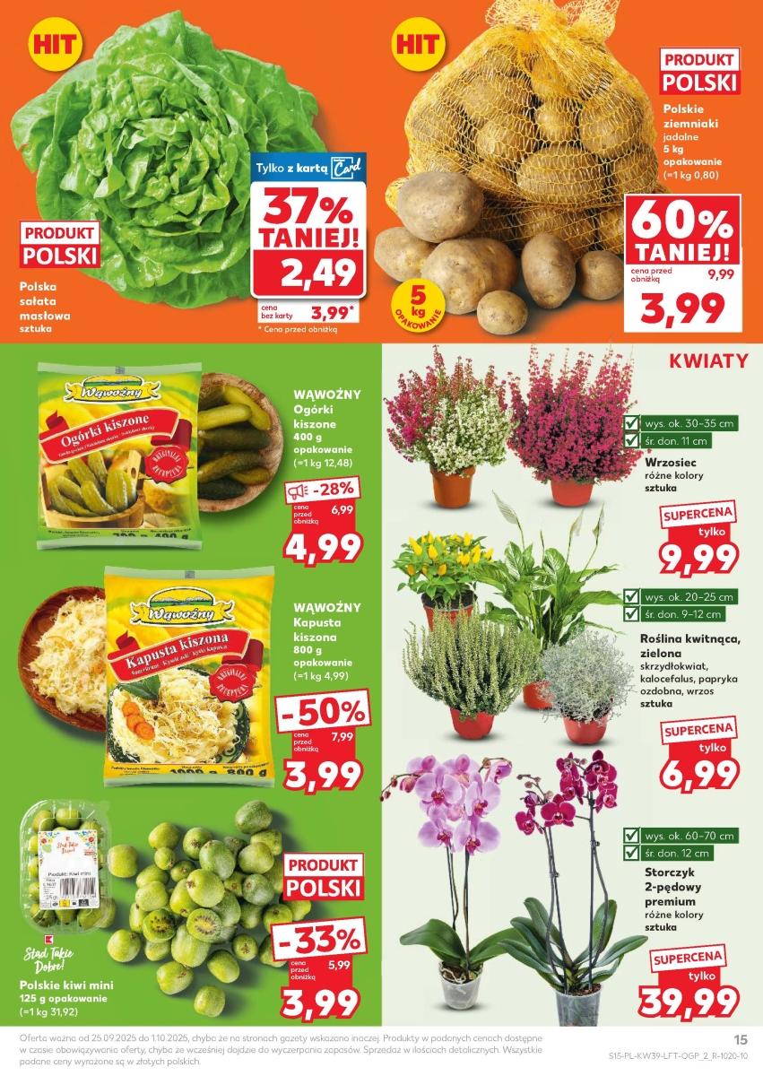Gazetka promocyjna Kaufland do 01/10/2025 str.15