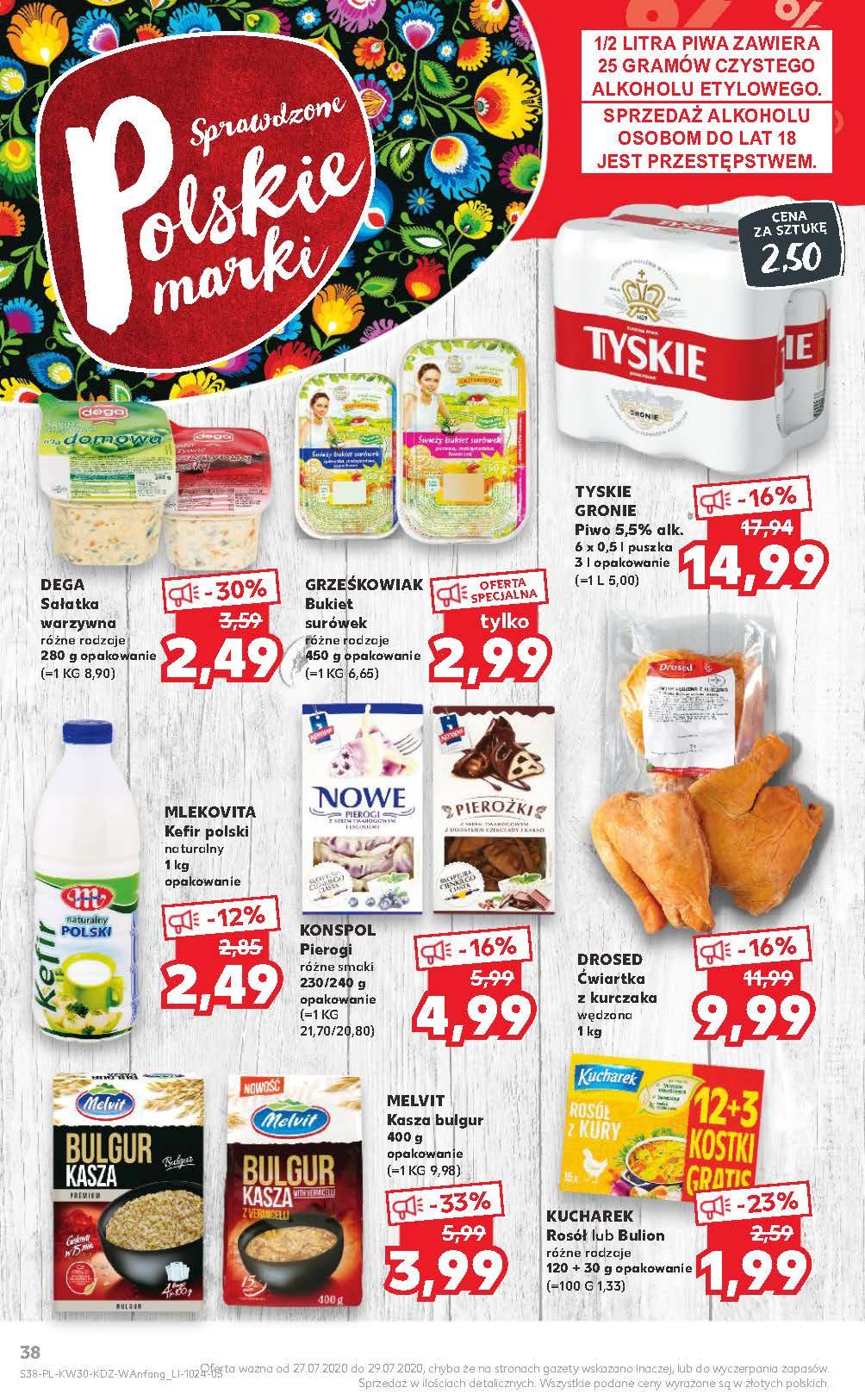 Gazetka promocyjna Kaufland do 29/07/2020 str.38