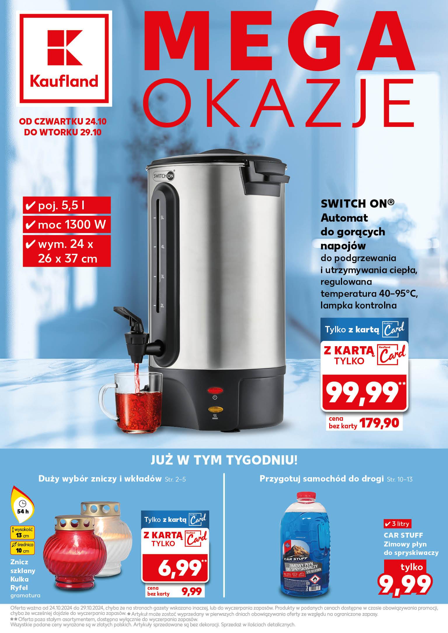 Gazetka promocyjna Kaufland do 29/10/2024 str.1