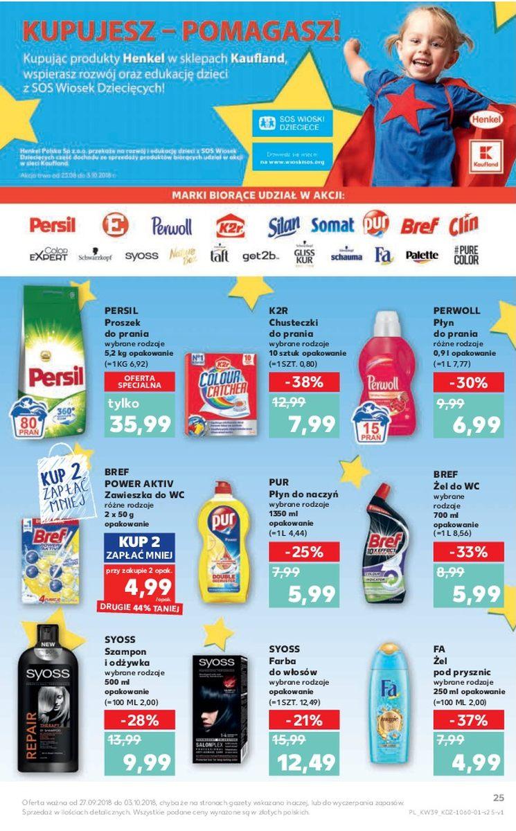 Gazetka promocyjna Kaufland do 03/10/2018 str.25