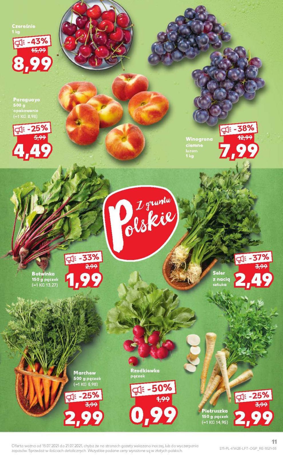 Gazetka promocyjna Kaufland do 21/07/2021 str.11