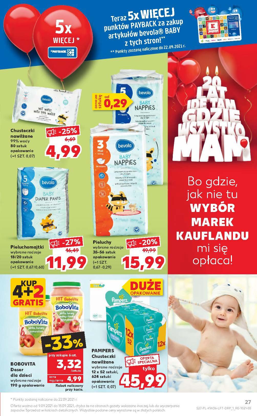 Gazetka promocyjna Kaufland do 15/09/2021 str.27