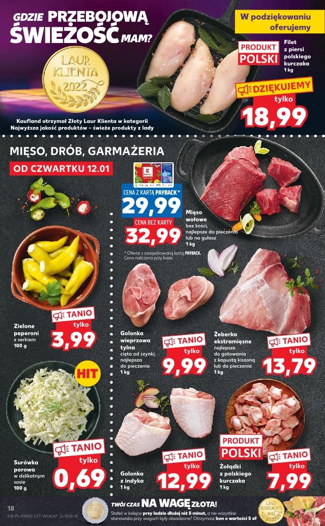 Gazetka promocyjna Kaufland do 18/01/2023 str.18