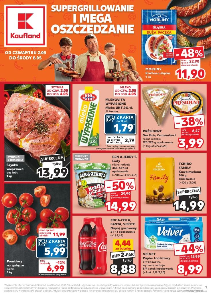 Gazetka promocyjna Kaufland do 08/05/2024 str.1